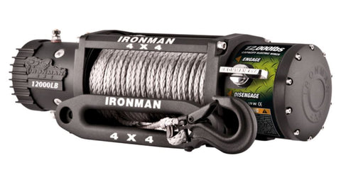 12,000LBS MONSTER WINCH WITH SYNTHETIC ROPE -WWB12000SR